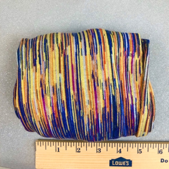 BCBMAXAZRIA Multicolored Tissue Tee Top - Picture 9 of 11